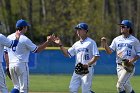 Baseball vs RWU  Wheaton College Baseball vs Roger Williams University. - Photo By: KEITH NORDSTROM : Wheaton, Baseball